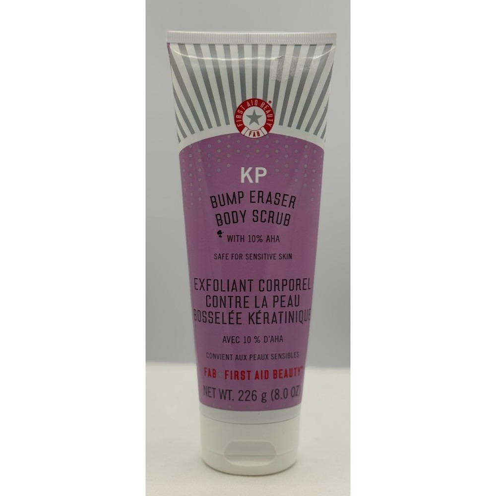 First Aid Beauty KP Bump Eraser Body Scrub 8 OZ New No Box - 10% AHA
